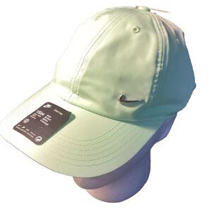 Kids Nike Unstructured Metal‎ Swoosh Adjustable Cap Lime Green
